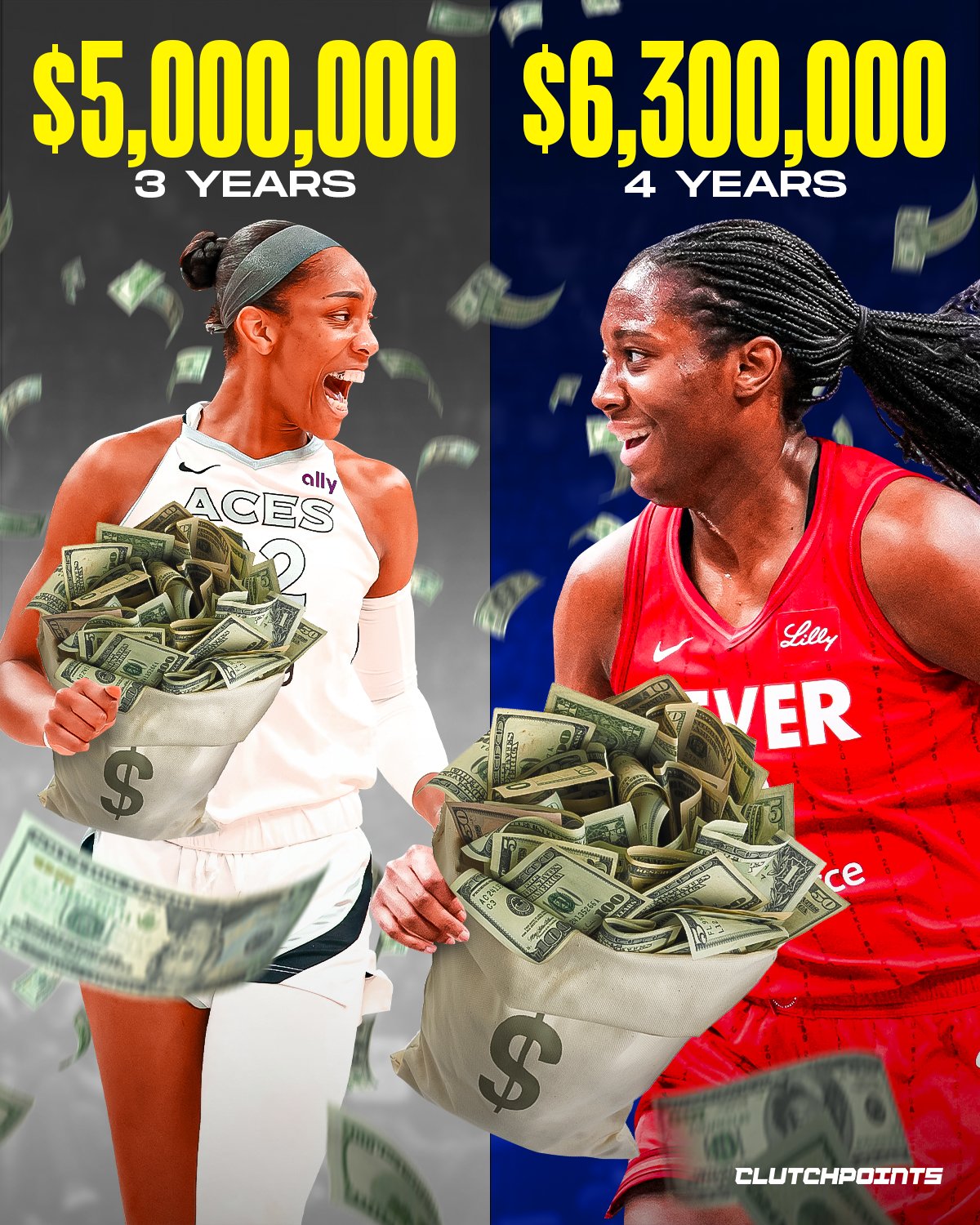 PG电子登录入口-WNBA历史最大合同！状元中锋波士顿4年630万续约狂热 破阿贾纪录